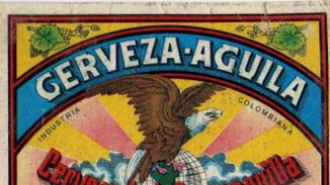 Logo de Cerveza Águila.