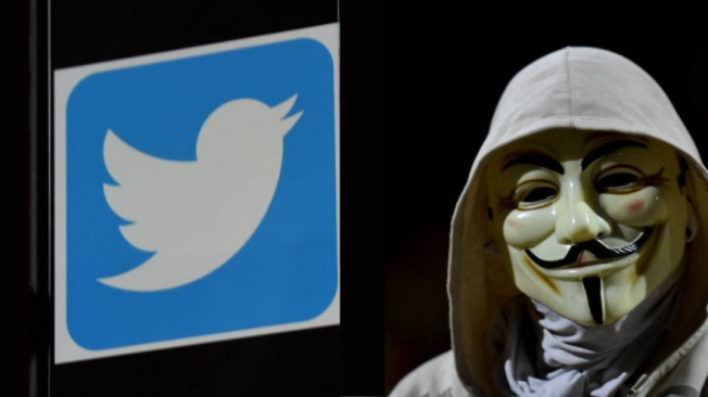 Anonymous y Twitter.