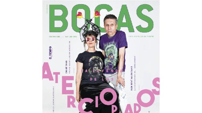 La banda colombiana Aterciopelados es la partada de la edición 106 de Revista BOCAS, publicada en mayo de 2021.