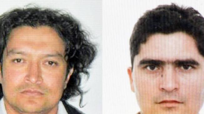 Januario González, alias ‘Juano’, y Álvaro Mojica, jefe financiero de la ‘oficina de cobro’, fueron capturados por la Fiscalía.