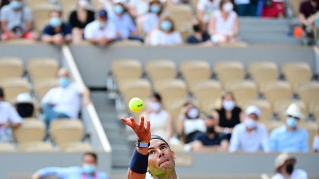 Rafael Nadal en Roland Garros 2021
