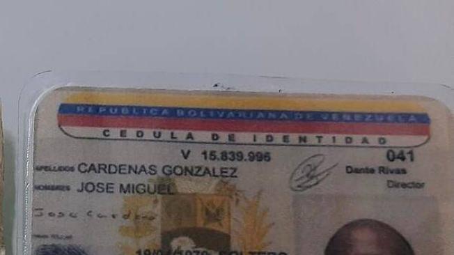José Miguel Cárdenas, nació en Venezuela, tiene 42 años y es considerado como 'narco puro', jefe del 'clan Iguarán'.