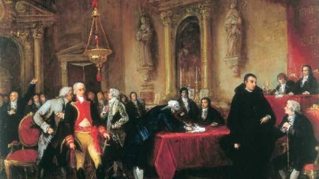 El 5 de julio de 1811 ocurre la independencia de Venezuela de España.