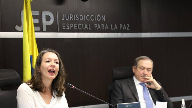 La magistrada Catalina Díaz es una de las relatoras del caso 03, sobre falsos positivos.