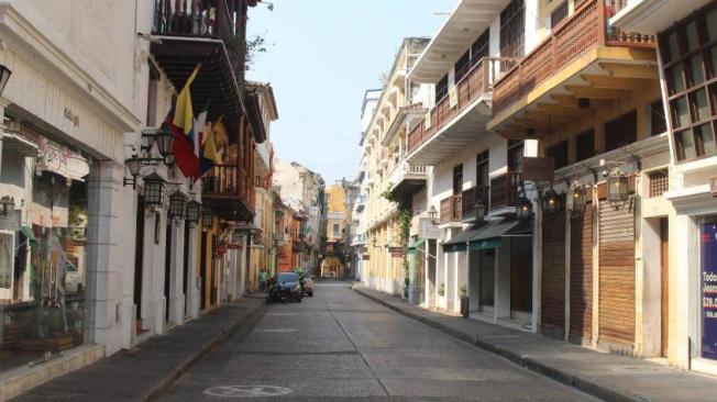 Calle Primera de Badillo, escenario del bochornoso acto sexual al aire libre.