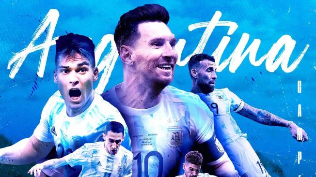 ¡Por fin! Messi y Argentina gritan campeón de la Copa América.