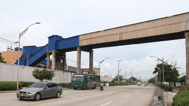 Planta de la empresa Monomeros en la ciudad de Barranquilla.
Foto Agencia Kronos