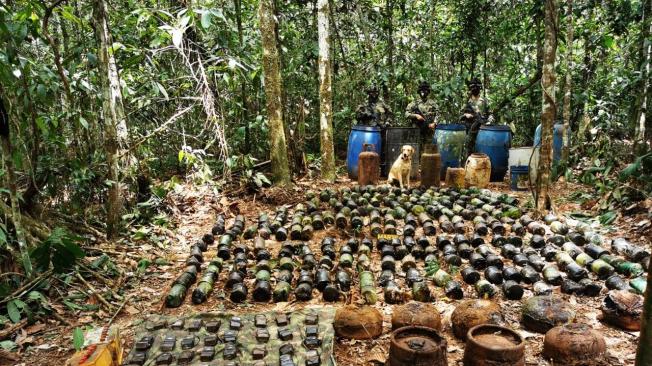 Las minas antipersonal están siendo usadas por las disidencias de las Farc.