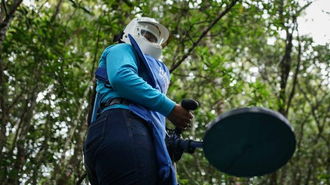 En Colombia, más de 12.000 personas han resultado víctimas de las minas antipersonales.