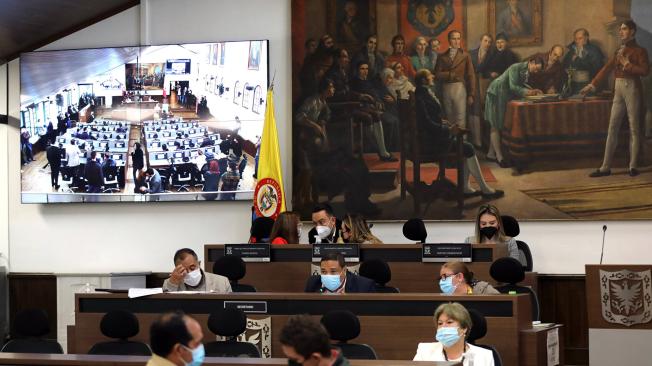 Concejo de Bogotá debate las recusaciones contra los todos los 45 cabildantes.