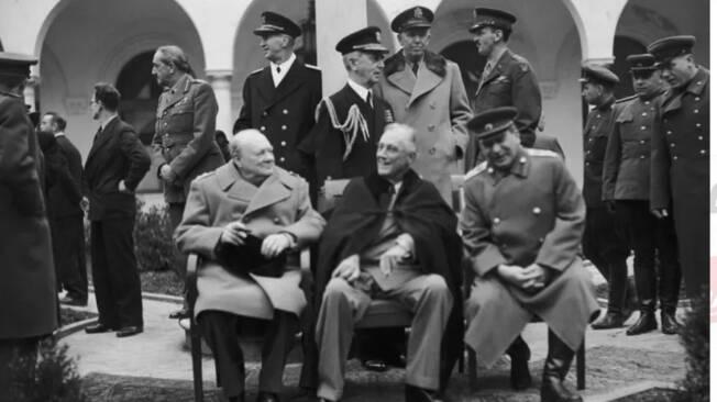 Conferencia de Yalta, 1945.