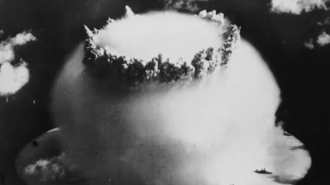 La bomba nuclear representaba la destrucción de la humanidad.