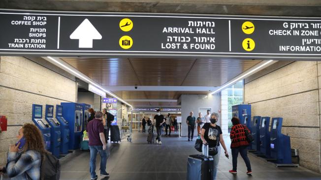 Israel cierra sus fronteras a todos los extranjeros. Imagen del aeropuerto Ben Gurión, de Tel Aviv.