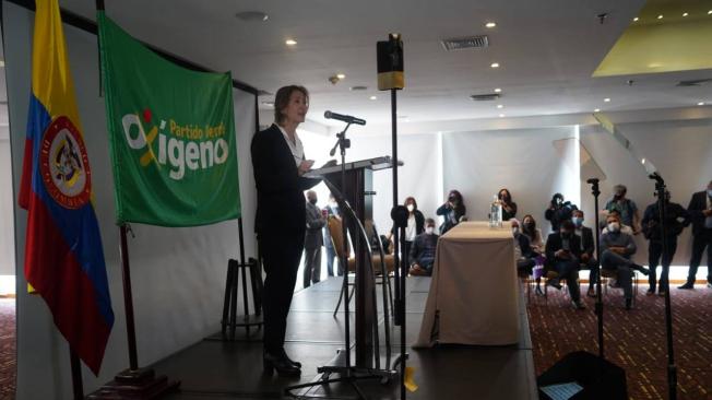 Lanzamiento de la campaña a la presidencia de Ingrid Betancourt.