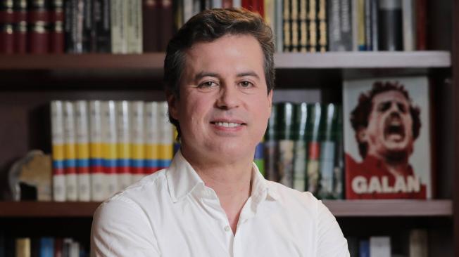 Juan Manuel Galán, candidato presidencial del Nuevo Liberalismo y aspirante de la Coalición Centro Esperanza.
