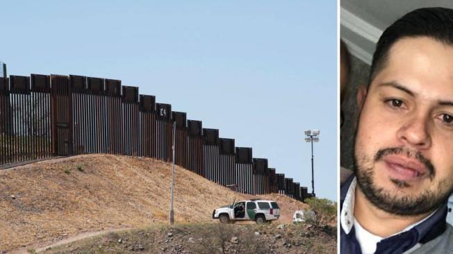 Juan Carlos Rivera, de 37 años, falleció cuando cruzaba el muro entre Estados Unidos y México.