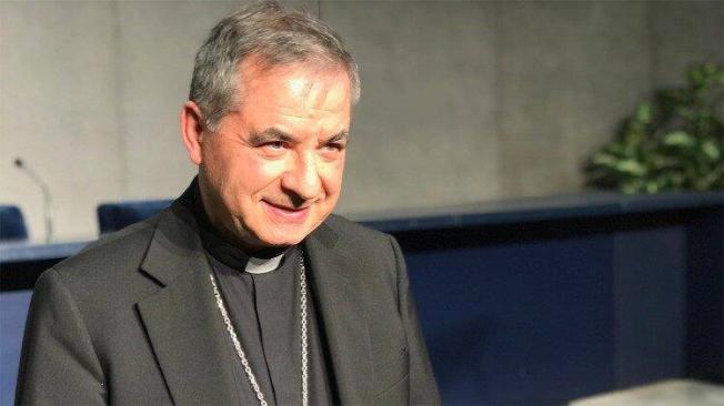 Cardenal Giovanni Angelo Becciu, acusado de malversación de fondos del Vaticano.