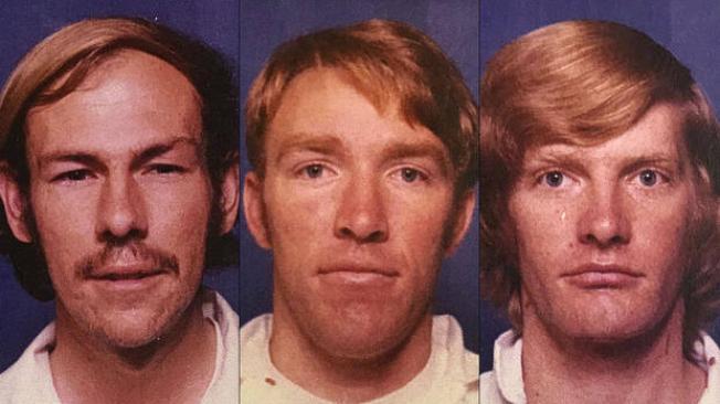 Frederick Woods, Jason y Richard Schoenfeld cuando fueron capturados.
