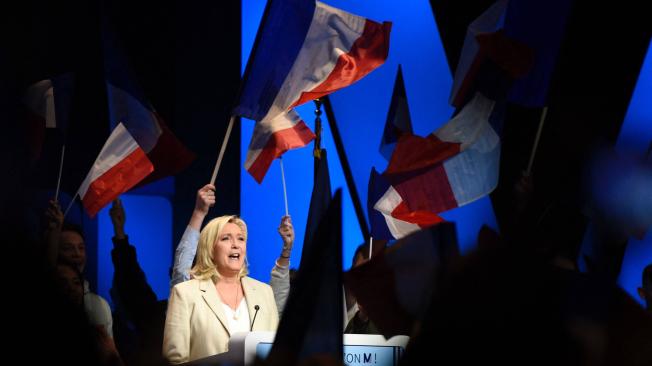 Marine Le Pen, candidata de la derecha (RN) a la elecciones de Francia 2022.