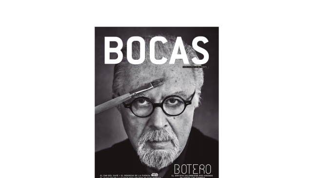 El gran artista fue la portada de la revista BOCAS en la edición 47, en octubre de 2015
