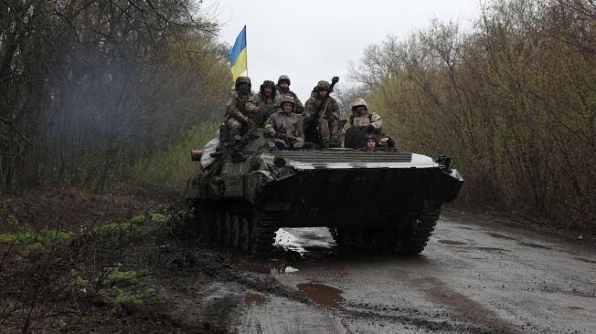 El presidente ucraniano Zelensky dijo que "Donbas es el principal objetivo de Rusia".