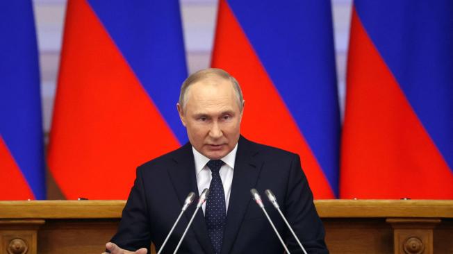 Vladímir Putin, presidente de Rusia, hizo la advertencia este miércoles.