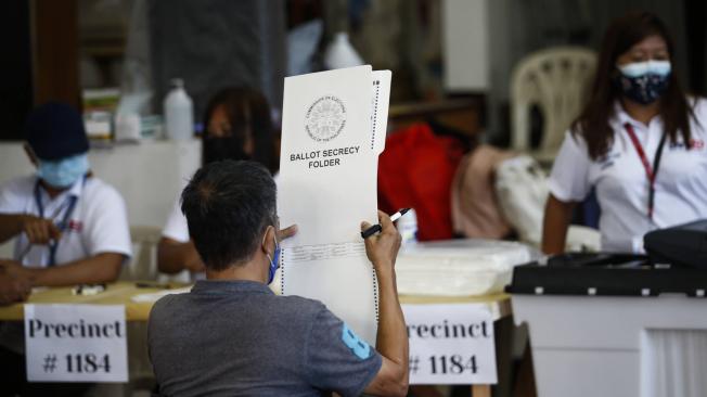 Puestos electorales en Filipinas.