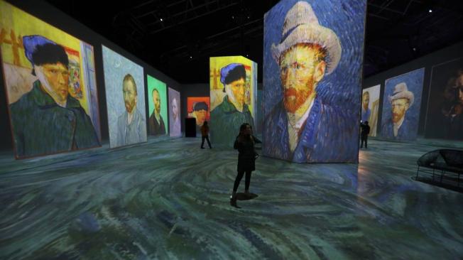 Exposición sobre Van Gogh en Bogotá.