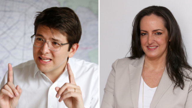 Miguel Uribe Turbay y María Fernanda Cabal, del Centro Democrático, son los senadores electos más votados del país.