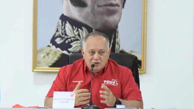 Diosdado Cabello felicitó a Gustavo Petro y a Francia Márquez.