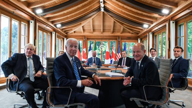 Líderes del G7 en Alemania