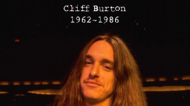 Cliff Burton murió en un accidente de autobús en 1986