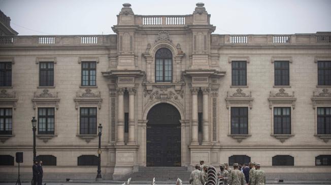 Palacio de Gobierno de Perú, allanado el martes.