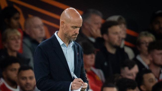 Erik Ten Hag, técnico del Manchester United.