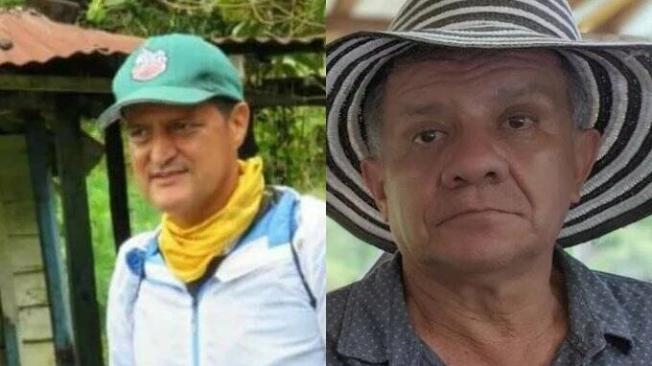 Ramón Emilio López Suárez y Jesús Emilio Mazo Arango, desaparecidos en Cañasgordas
