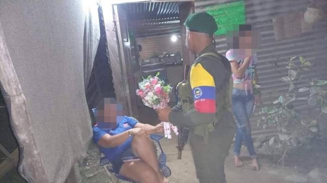 Disidentes entregaron flores en Tibú, Norte de Santander