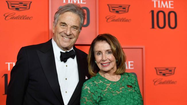 Nancy Pelosi y su esposo, Paul Pelosi.