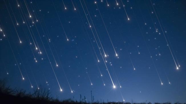 Lluvia de meteoritos