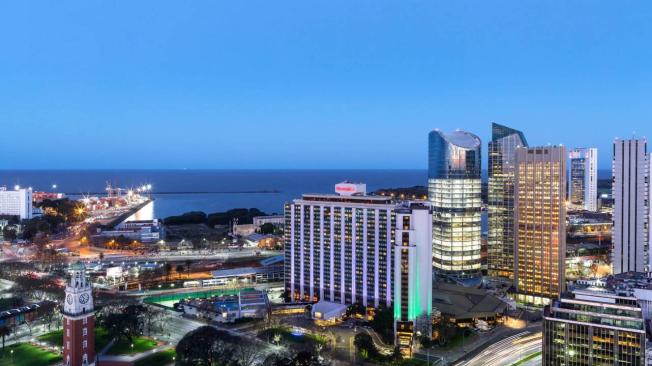 Vista panorámica de Buenos Aires.