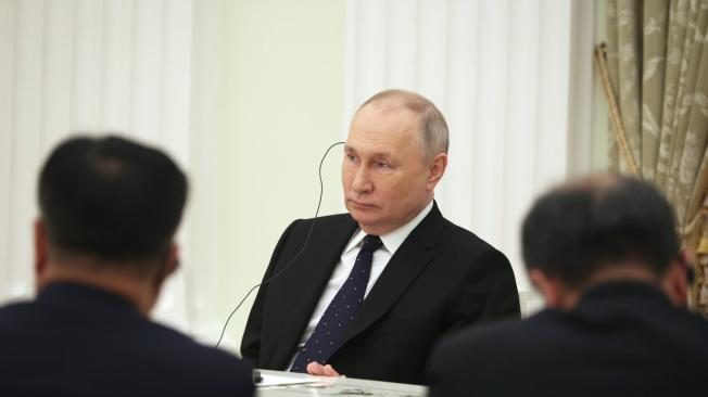 Vladimir Putin, mandatario de Rusia.