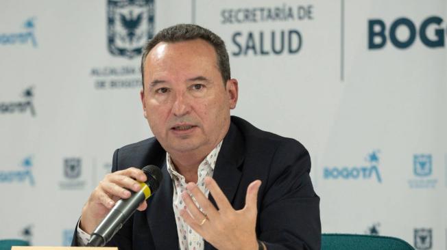 Alejandro Gómez, secretario de Salud de Bogotá.