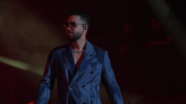 El artista se presentó el 7 de marzo en el Movistar Arena en Bogotá.