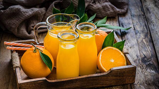 Jugo de naranja.