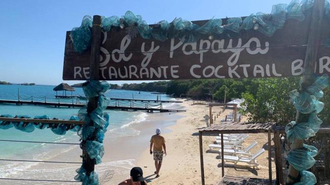 Isla Grande en Islas del Rosario