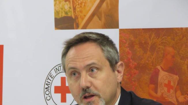Lorenzo Caraffi, jefe de la delegación del CICR en Colombia.