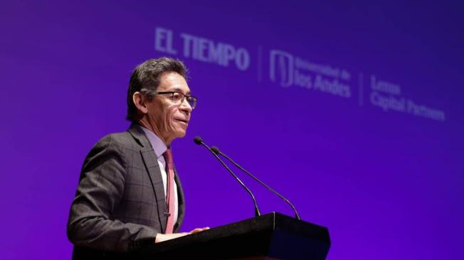 Jaime Urrego, Viceministro de Salud Pública durante el foro organizado por EL TIEMPO y la Universidad de los Andes, 'Derecho a la salud, ¿para todos?'.