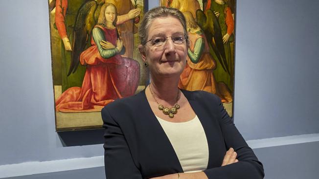 Cecilie Hollberg, historiadora del arte alemana, que dirige la Galería de la Academia de Florencia (Italia).