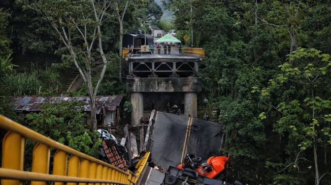 El 30 % de los puentes en Colombia se encuentran en mal estado.