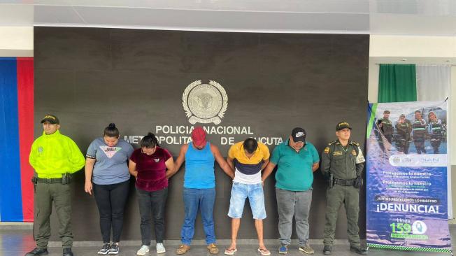 Las autoridades capturaron a 7 personas presuntamente responsables de ingresar carne de contrabando desde Venezuela.