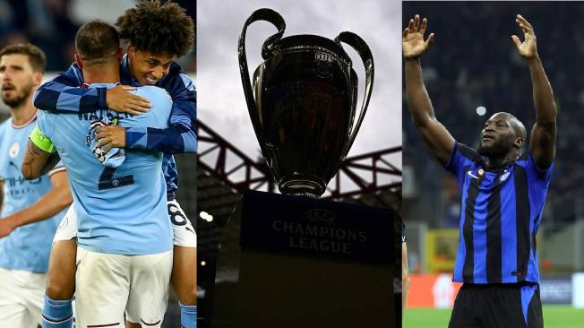 Manchester City e Inter jugarán la final de la Liga de Campeones.